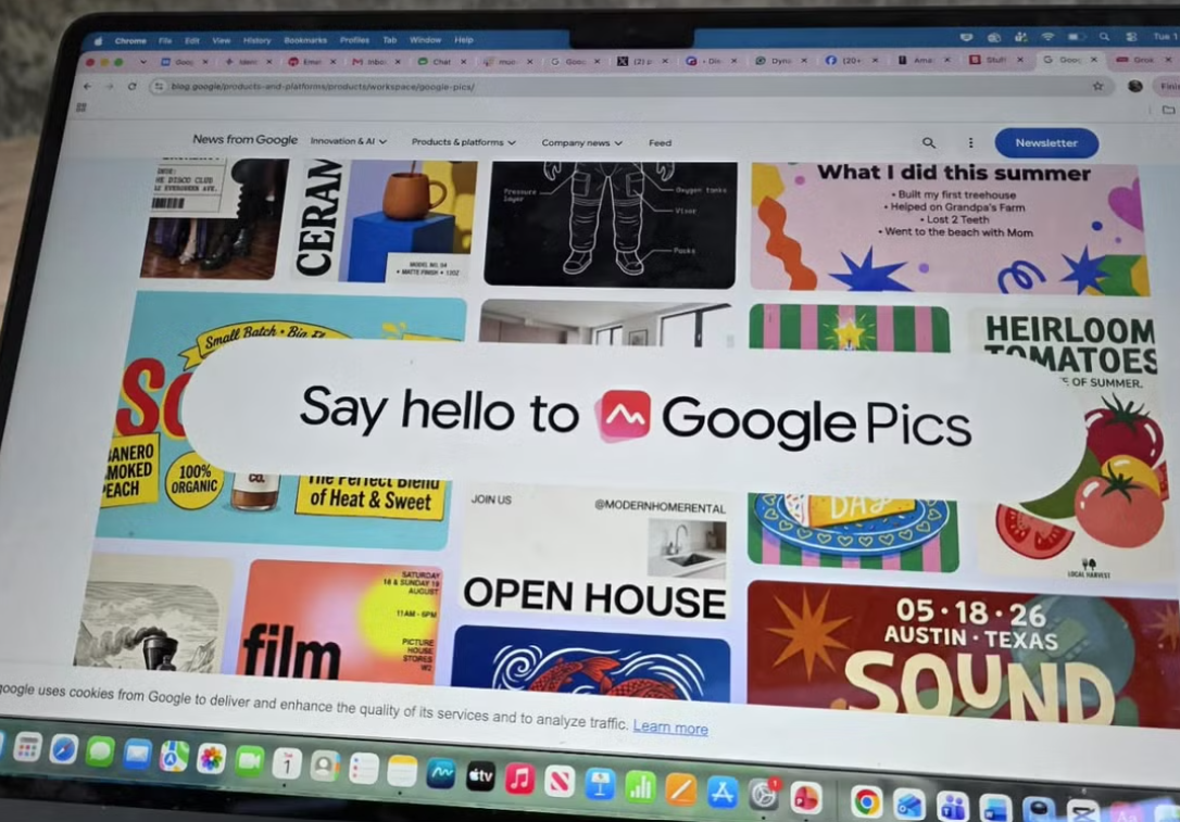 Google Pics, yapay zekâ destekli görsel düzenlemeyi Workspace’e getiriyor
