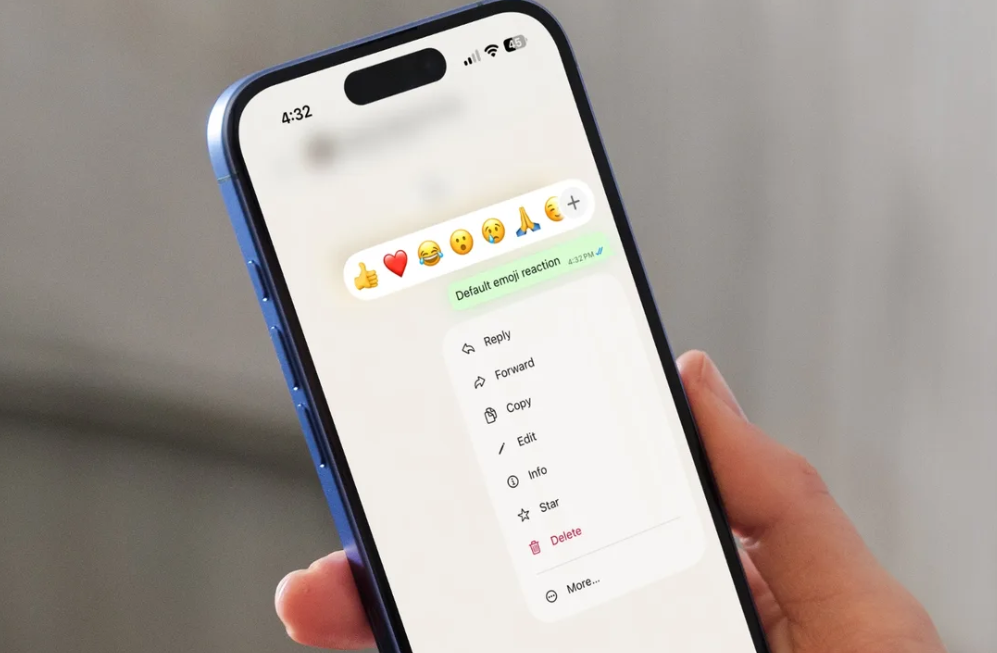 WhatsApp tepki emojileri özelleştirilebilecek, ancak yalnızca Plus aboneleri kullanabilecek