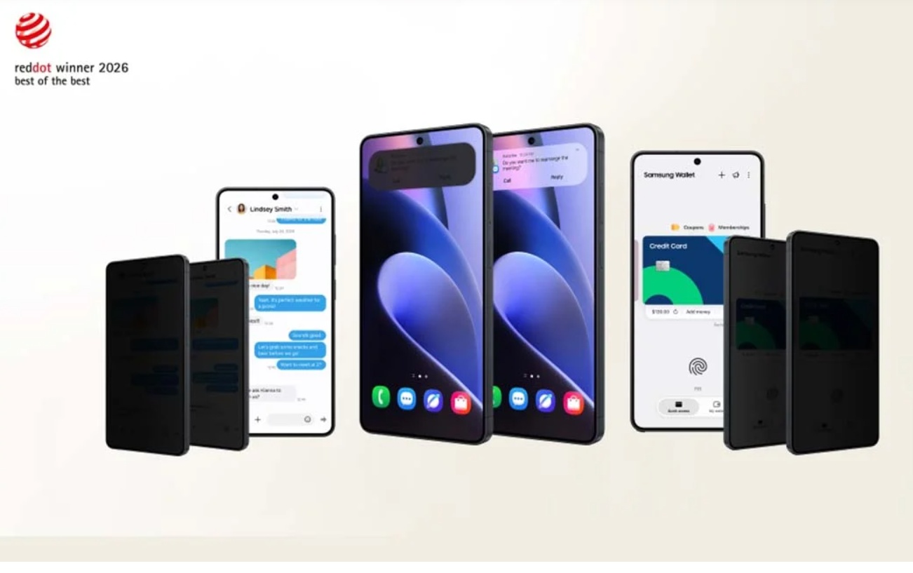 Samsung, IDEA ve Red Dot 2026’dan 57 ödülle döndü