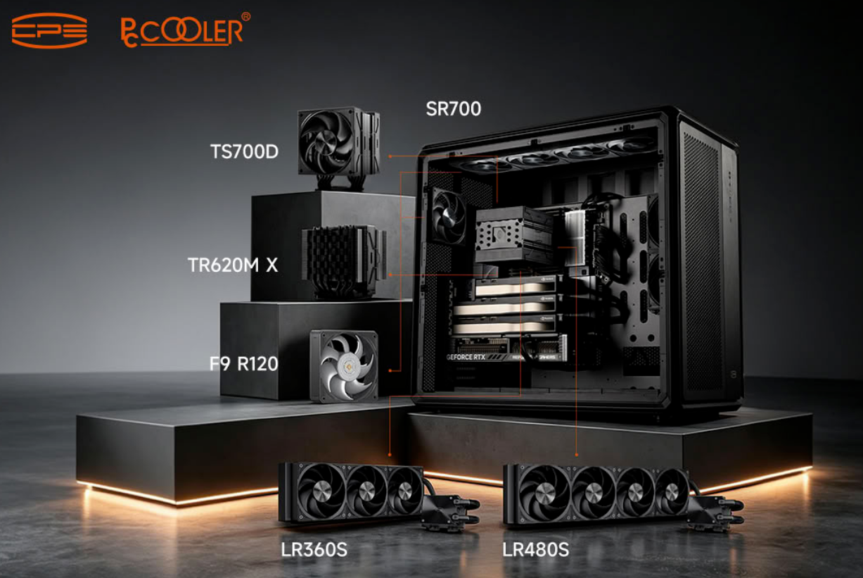 CPS PCCOOLER yapay zekâ iş istasyonlarına yönelik yeni ürünlerini tanıttı