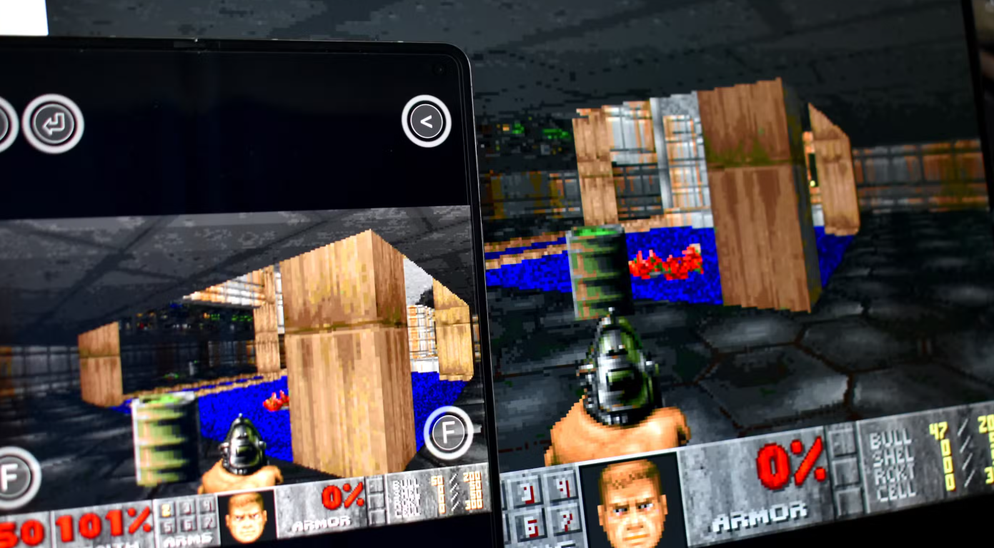 Birisi DOOM’u gebelik testinin ekranında çalıştırdı ve tuhaf donanım listesi orada bitmiyor