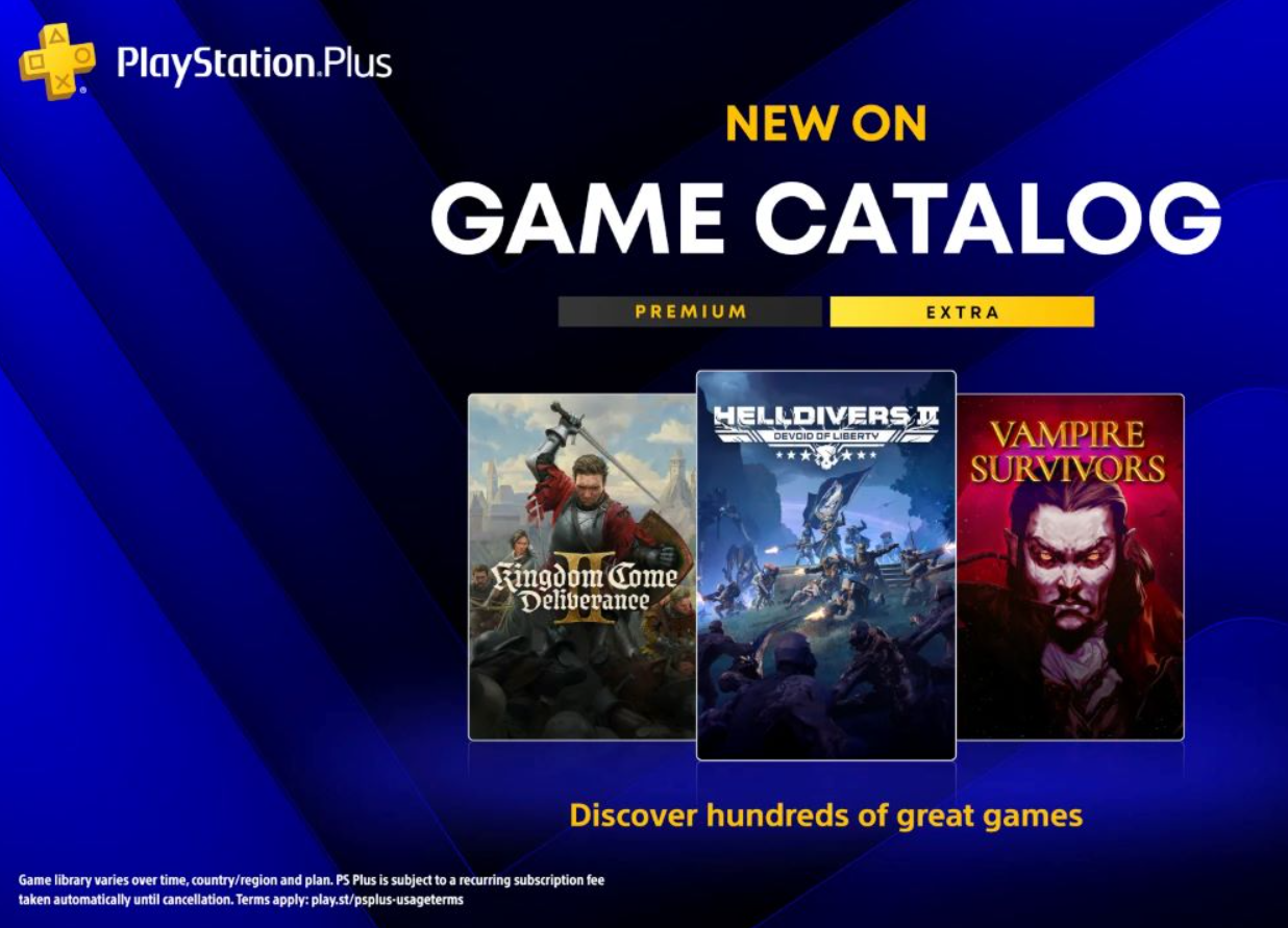 Helldivers 2 ve Kingdom Come: Deliverance 2, PS Plus’a geliyor