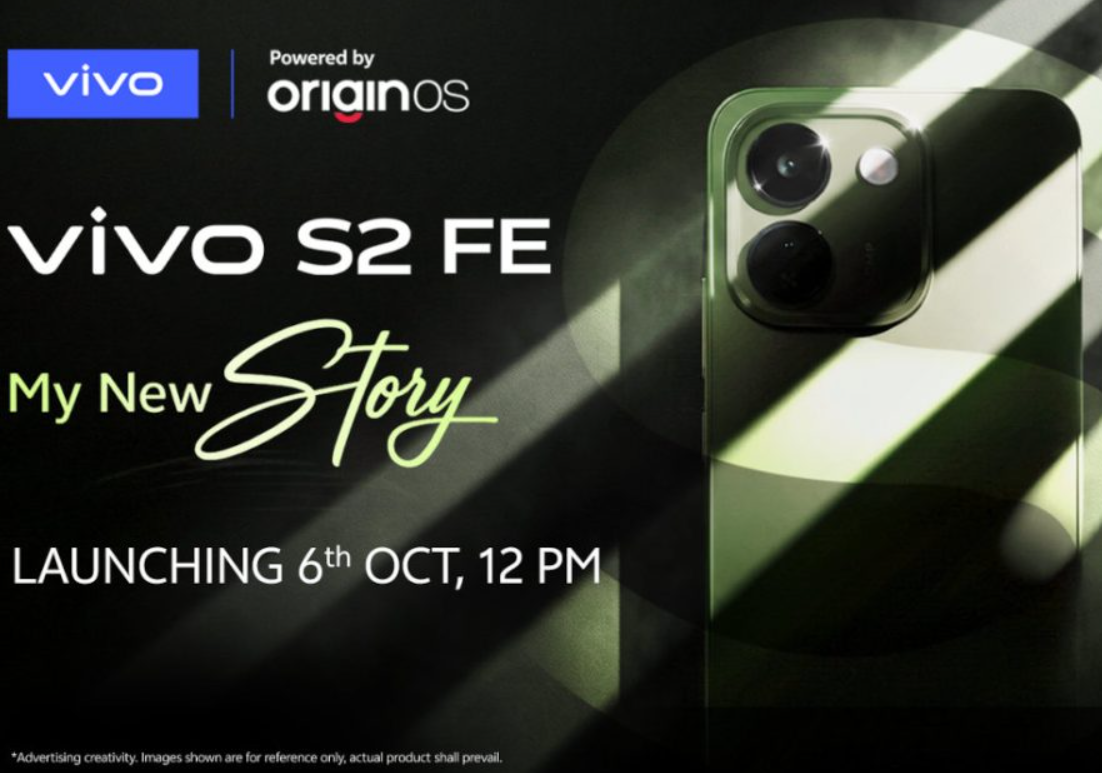 vivo S2 FE 6 Ekim’de Hindistan’da tanıtılacak