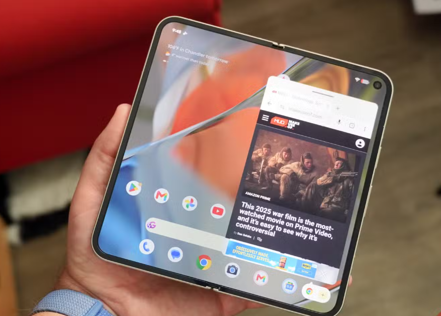 Samsung ve Google iPhone Duo’dan Handoff, mat iç ekran ve yan yuvayı almalı deniyor