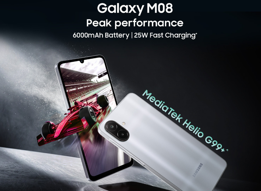 Galaxy M08 4G, 8 Ekim’de banka kampanyasıyla 15.999 rupi