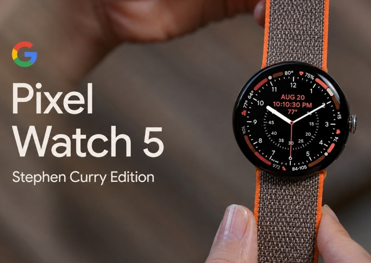 Google Pixel Watch 5 Stephen Curry Edition lansman öncesinde sızdırıldı