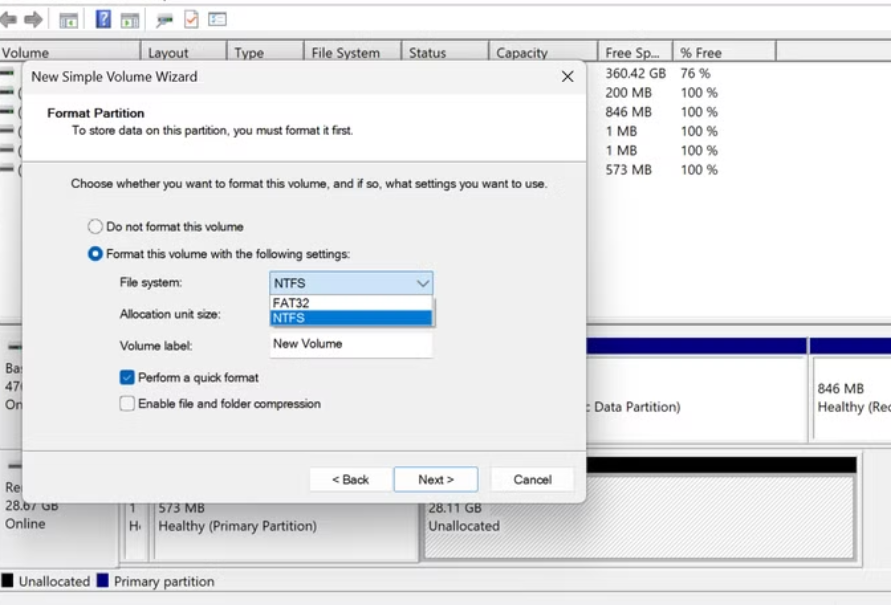 NTFS, exFAT ve FAT32 arasındaki farklar: Hangisi ne zaman kullanılmalı?