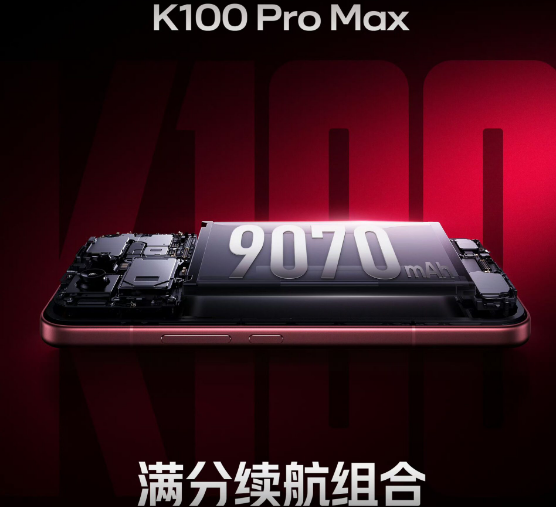 Redmi K100 Pro Max, 185Hz OLED ekran ve 9.070 mAh bataryayla geliyor