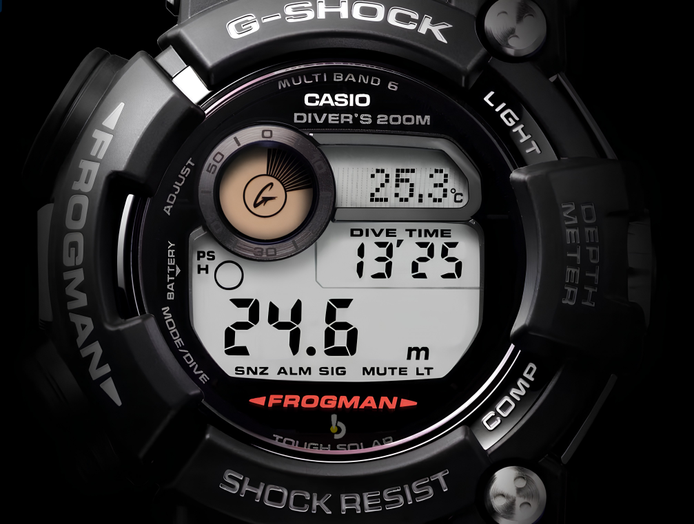 Casio Frogman’ı yeniledi: Bluetooth yok