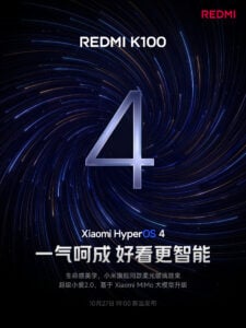 Redmi K100, HyperOS 4 ve 50MP Amiral Gemisi Kamerasıyla Geliyor